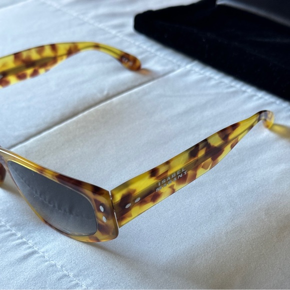 Isabel Marant gołd & brown sunglasses - Picture 5 of 10